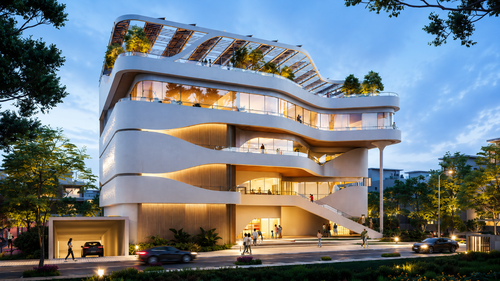Luxury clubhouse