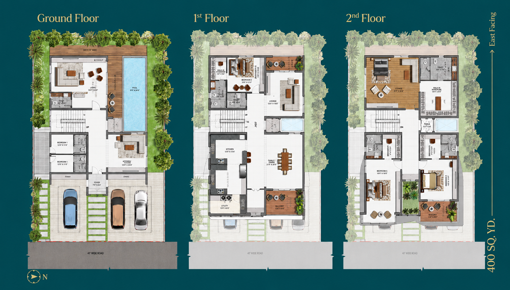 Second floor plan