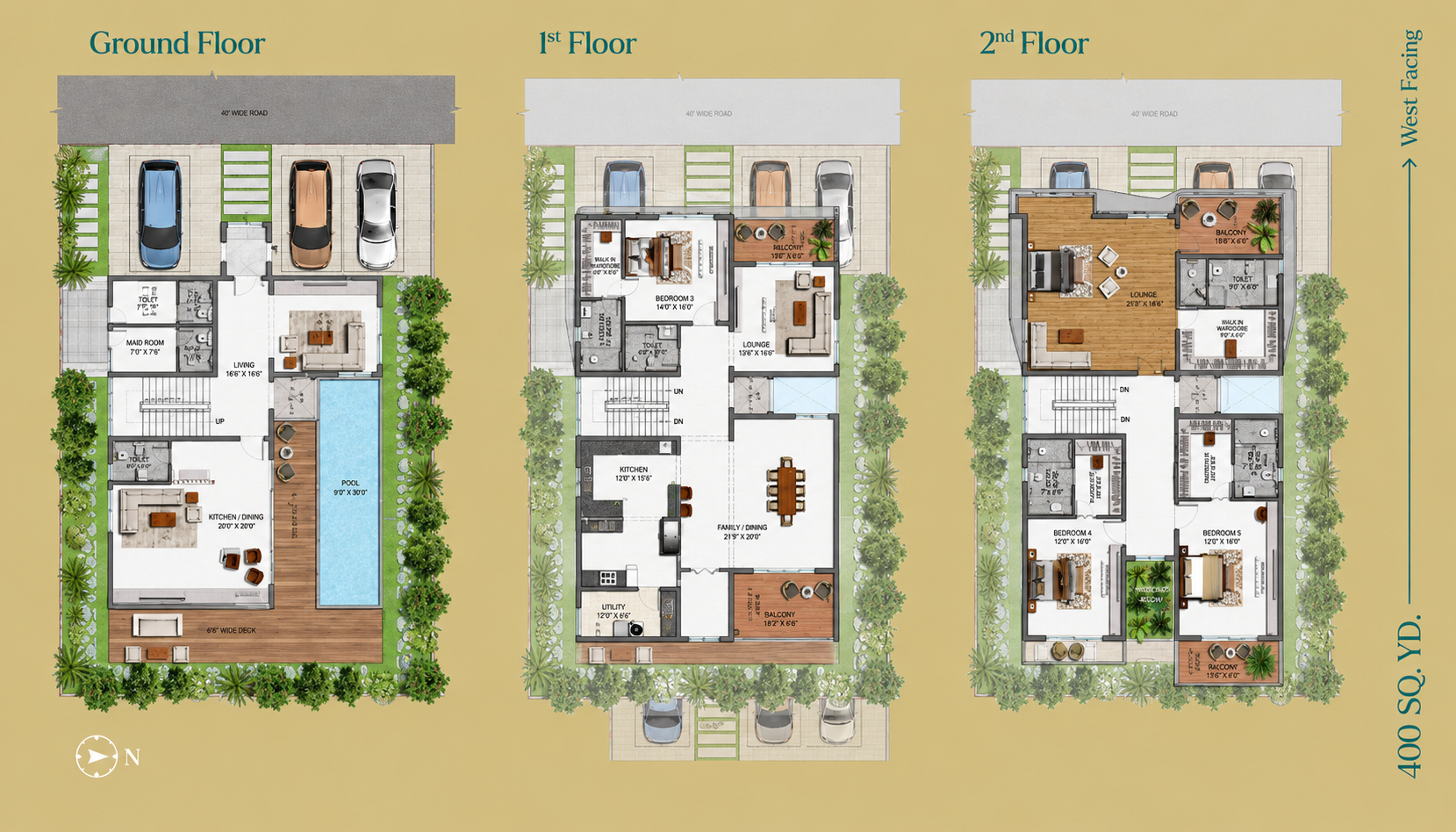 Fourth floor plan