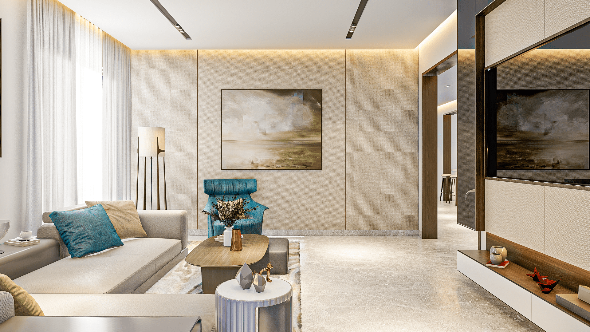 Premium flooring detail